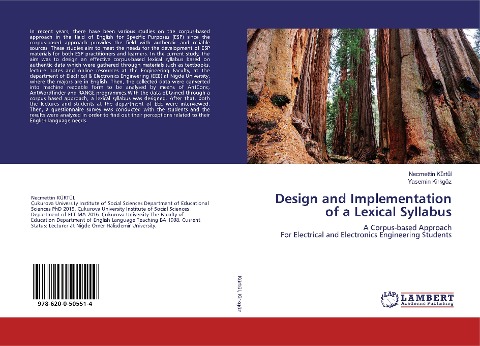 Design and Implementation of a Lexical Syllabus: A Corpus-based Approach For Electrical and Electronics Engineering Students