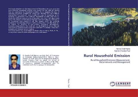 Rural Household Emission: Rural Household Emission-Measurement, Determinants and Management