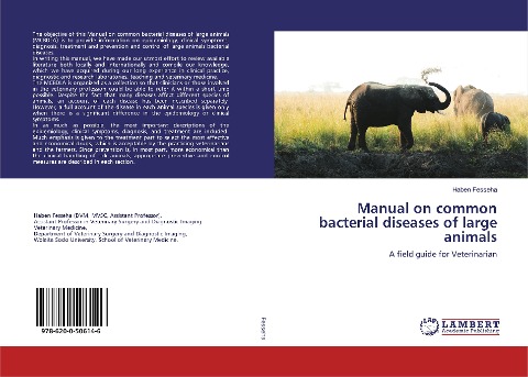 Manual on common bacterial diseases of large animals: A field guide for Veterinarian