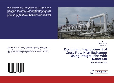 Design and Improvement of Cross Flow Heat Exchanger Using Integral Fins with Nanofluid: Fins with Nanofluid