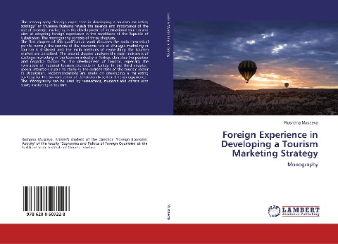 Foreign Experience in Developing a Tourism Marketing Strategy: Monography