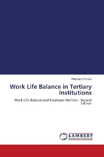 Work Life Balance in Tertiary Institutions: Work Life Balance and Employee Welfare - Second Edition