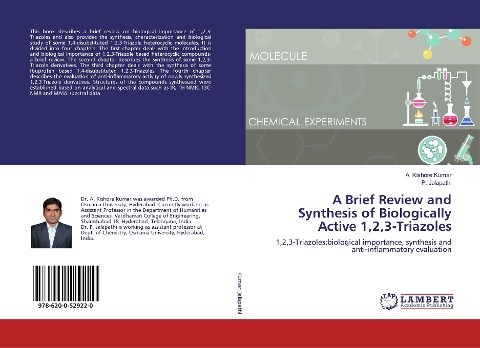A Brief Review and Synthesis of Biologically Active 1,2,3-Triazoles: 1,2,3-Triazoles:biological importance, synthesis and anti-inflammatory evaluation