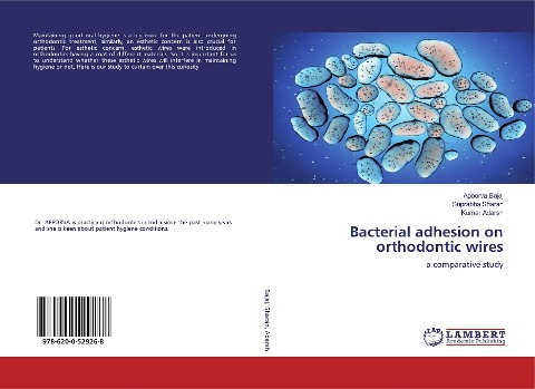 Bacterial adhesion on orthodontic wires: a comparative study