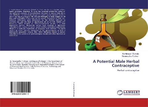 A Potential Male Herbal Contraceptive: Herbal contraceptive