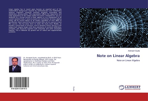 Note on Linear Algebra: Note on Linear Algebra