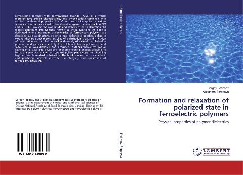 Formation and relaxation of polarized state in ferroelectric polymers: Physical properties of polymer dielectrics