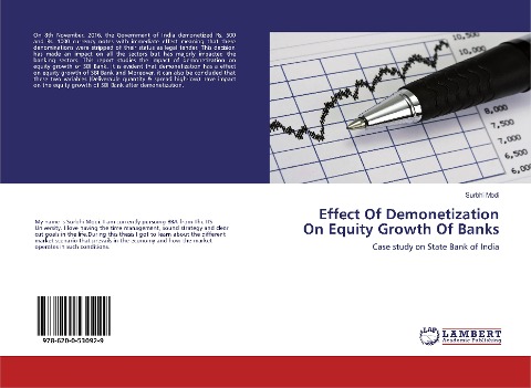 Effect Of Demonetization On Equity Growth Of Banks: Case study on State Bank of India