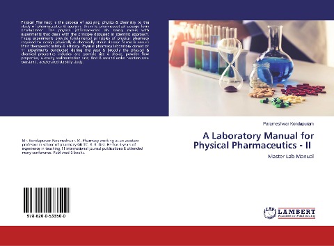 A Laboratory Manual for Physical Pharmaceutics - II: Master Lab Manual