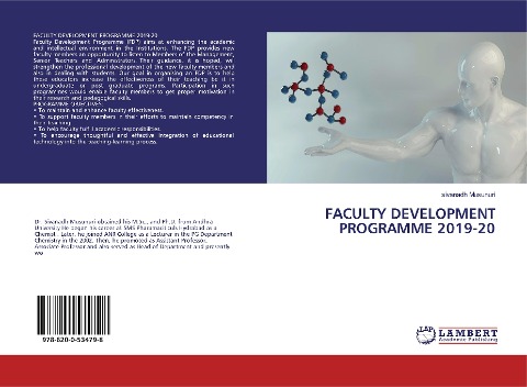 FACULTY DEVELOPMENT PROGRAMME 2019-20