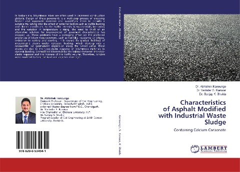 Characteristics of Asphalt Modifiedwith Industrial Waste Sludge: Containing Calcium Carbonate