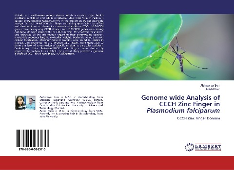 Genome wide Analysis of CCCH Zinc Finger in Plasmodium falciparum: CCCH Zinc Finger Domain