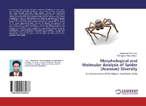 Morphological and Molecular Analysis of Spider (Araneae) Diversity: In Selected Zones of the Nilgiris, Tamilnadu, India