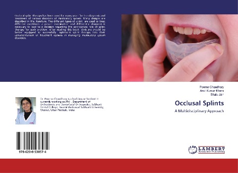 Occlusal Splints: A Multidisciplinary Approach