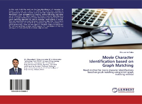 Movie Character Identification based on Graph Matching: Novel method for movie character identifications based on graph matching using ECGM graph matching method