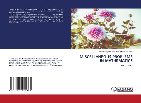 MISCELLANEOUS PROBLEMS IN MATHEMATICS: SOLUTIONS