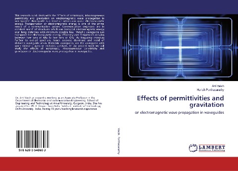Effects of permittivities and gravitation: on electromagnetic wave propagation in waveguides