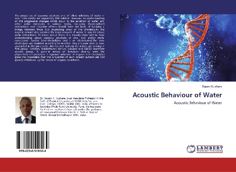 Acoustic Behaviour of Water: Acoustic Behaviour of Water