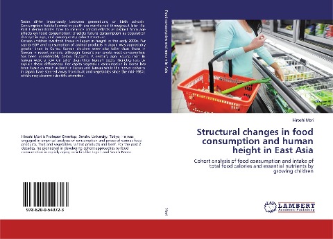 Structural changes in food consumption and human height in East Asia: Cohort analysis of food consumption and intake of total food calories and essential nutrients by growing children