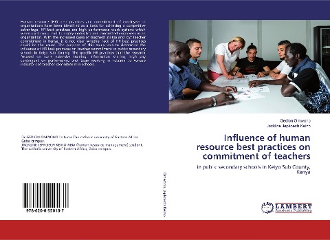 Influence of human resource best practices on commitment of teachers: in public secondary schools in Keiyo Sub County, Kenya