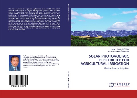 SOLAR PHOTOVOLTAIC ELECTRICITY FOR AGRICULTURAL IRRIGATION: Photovoltaics in Irrigation