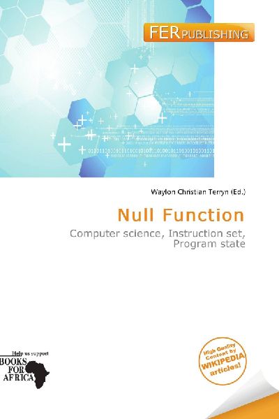 Null Function: Computer science, Instruction set, Program state
