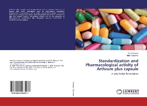 Standardization and Pharmacological activity of Arthrum plus capsule: A poly herbal formulation