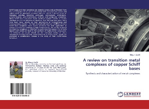 A review on transition metal complexes of copper Schiff bases: Synthesis and characterization of metal complexes