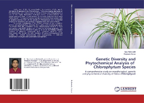 Genetic Diversity and Phytochemical Analysis of Chlorophytum Species: A comprehensive study on morphological, genetic and phytochemical diversity of Genus Chlorophyum