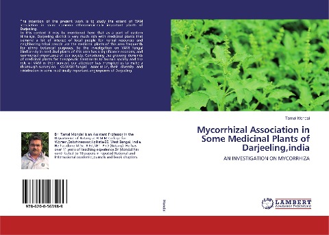 Mycorrhizal Association in Some Medicinal Plants of Darjeeling,india: AN INVESTIGATION ON MYCORRHIZA