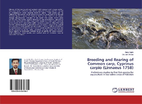 Breeding and Rearing of Common carp, Cyprinus carpio (Linnaeus 1758): Preliminary studies to find fish species for aquaculture in low saline areas of Pakistan