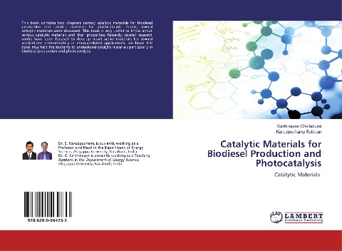 Catalytic Materials for Biodiesel Production and Photocatalysis: Catalytic Materials