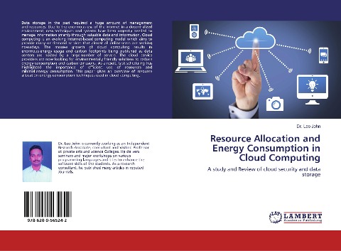 Resource Allocation and Energy Consumption in Cloud Computing: A study and Review of cloud security and data storage