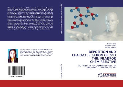 DEPOSITION AND CHARACTERIZATION OF ZnO THIN FILMSFOR CHEMIRESISTIVE: ZnO THIN FILMS FOR CHEMIRESISTIVE BASED VAPOUR DETECTION APPLICATION