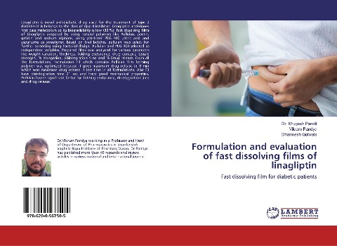 Formulation and evaluation of fast dissolving films of linagliptin: Fast dissolving film for diabetic patients