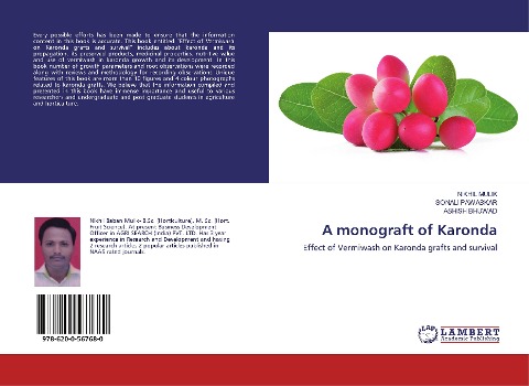 A monograft of Karonda: Effect of Vermiwash on Karonda grafts and survival