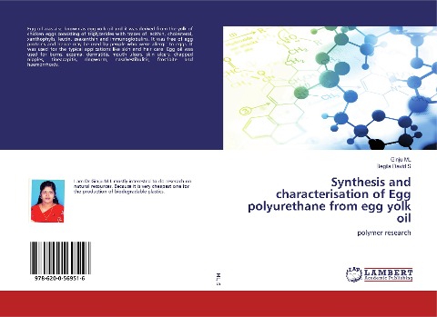 Synthesis and characterisation of Egg polyurethane from egg yolk oil: polymer research