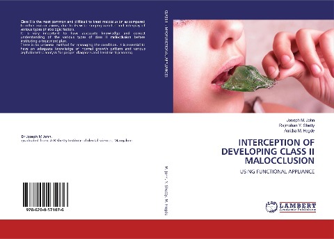 INTERCEPTION OF DEVELOPING CLASS II MALOCCLUSION: USING FUNCTIONAL APPLIANCE