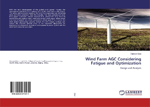 Wind Farm AGC Considering Fatigue and Optimization: Design and Analysis