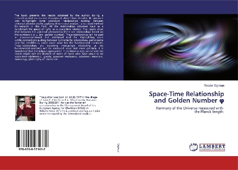 Space-Time Relationship and Golden Number ¿: Harmony of the Universe measured with the Planck length