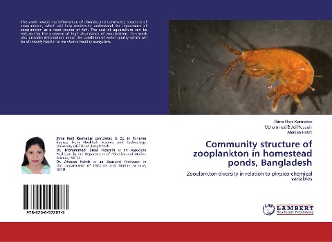 Community structure of zooplankton in homestead ponds, Bangladesh: Zooplankton diversity in relation to physico-chemical variables