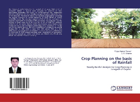 Crop Planning on the basis of Rainfall: Weekly Rainfall Analysis For Crop Planning in Junagadh of Gujarat