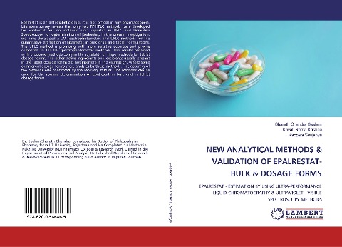 NEW ANALYTICAL METHODS & VALIDATION OF EPALRESTAT-BULK & DOSAGE FORMS: EPALRESTAT - ESTIMATION BY USING ULTRA-PERFORMANCE LIQUID CHROMATOGRAPHY & ULTRAVIOLET - VISIBLE SPECTROSCOPY METHODS