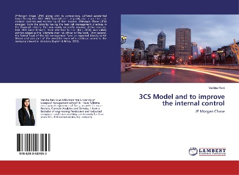 3CS Model and to improve the internal control: JP Morgan Chase
