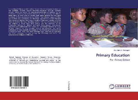 Primary Education: Pre - Primary Edition