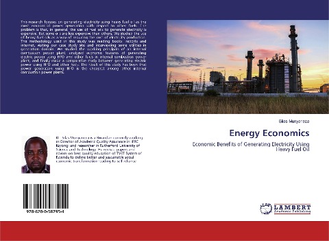 Energy Economics: Economic Benefits of Generating Electricity Using Heavy Fuel Oil