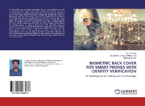 BIOMETRIC BACK COVER FOR SMART PHONES WITH IDENTITY VERIFICATION: For building and maintaining social relationships
