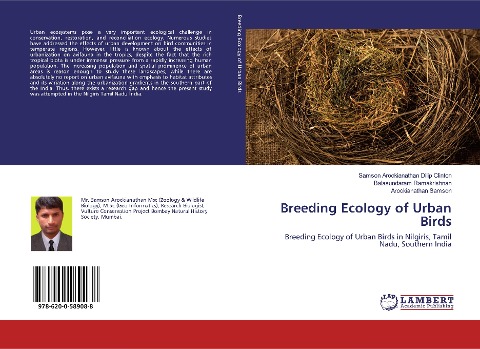 Breeding Ecology of Urban Birds: Breeding Ecology of Urban Birds in Nilgiris, Tamil Nadu, Southern India