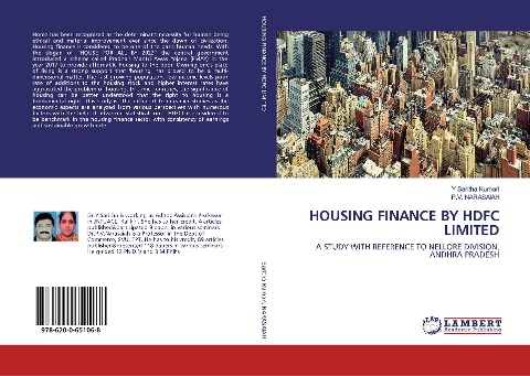 HOUSING FINANCE BY HDFC LIMITED: A STUDY WITH REFERENCE TO NELLORE DIVISION, ANDHRA PRADESH