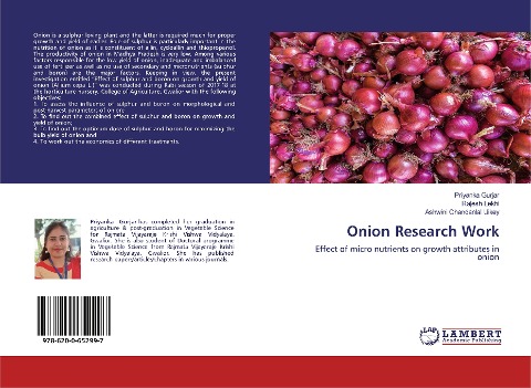 Onion Research Work: Effect of micro nutrients on growth attributes in onion